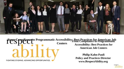 From Compliance to Programmatic Accessibility: