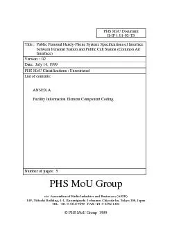 PHS MoU Document