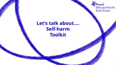 Let’s talk about…. Self-harm Toolkit Expectations