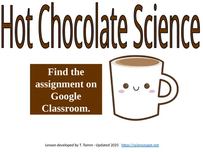Find the assignment on Google Classroom. Hot