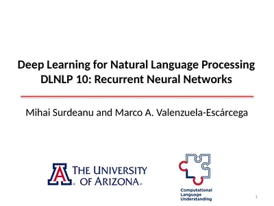 Deep Learning for Natural Language Processing