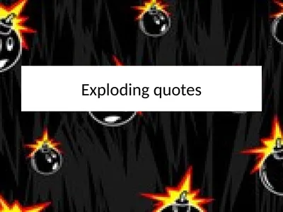 Exploding quotes Connector Which is the hardest