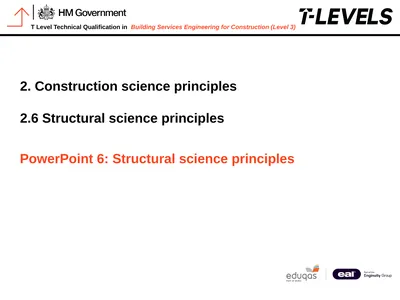 PowerPoint 6: Structural science principles