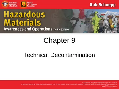 Chapter 9 Technical Decontamination Objectives:
