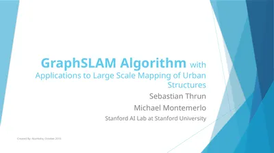GraphSLAM Algorithm with Applications to Large