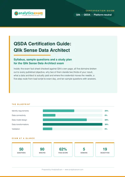 QSDA Certification Guide: Qlik Sense Data Architect