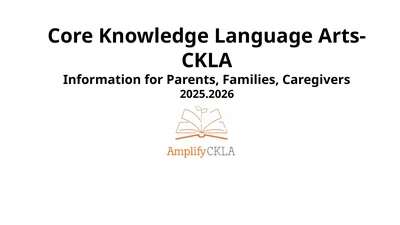 Core Knowledge Language Arts-CKLA Information for