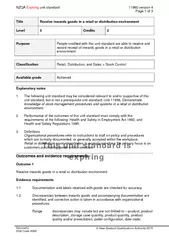 unit standard 11960 version 4ServiceIQ  New Zealand Qualifications Aut