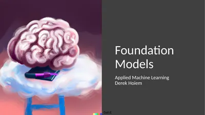 Foundation Models Applied Machine Learning Derek