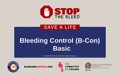 Bleeding Control (B-Con) Basic Copyright © 2017 by