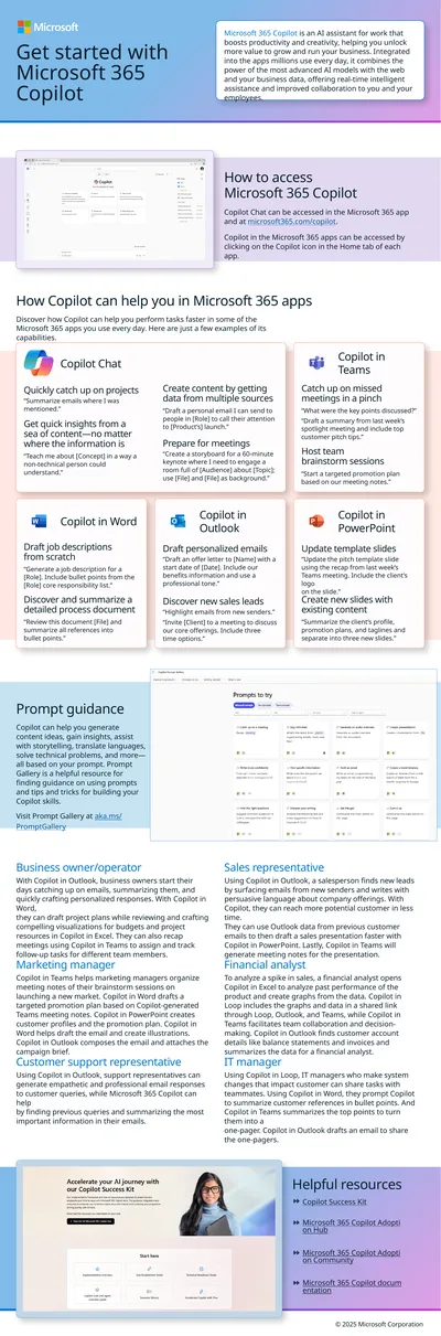 Get started with Microsoft 365 Copilot Microsoft