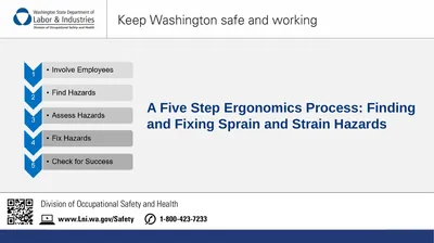 A Five Step Ergonomics Process: Finding and Fixing