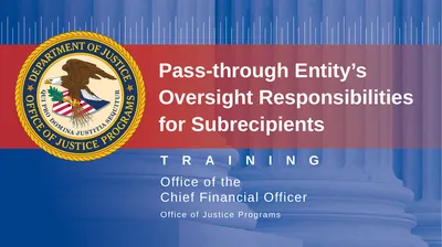 Pass-through Entity’s Oversight Responsibilities