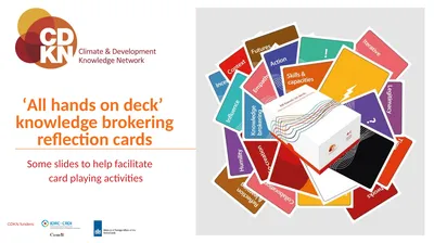 ‘All hands on deck’ knowledge brokering reflection