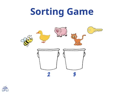 Sorting Game Sorting Game Activity: Select Phoneme