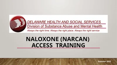 Naloxone (NaRCAN) Access training Learning