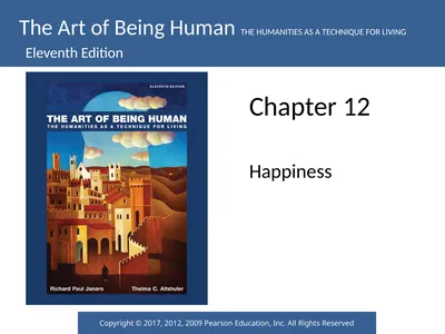 Chapter 12 Happiness Learning Objectives 12.1