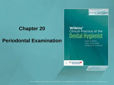 Chapter 20 Periodontal Examination Learning
