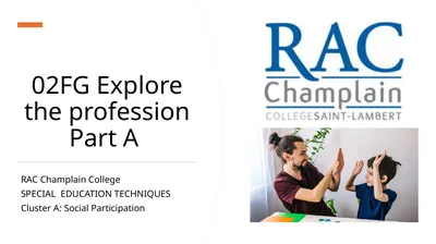 02FG Explore the profession Part A RAC Champlain