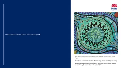 Reconciliation Action Plan – Information pack This