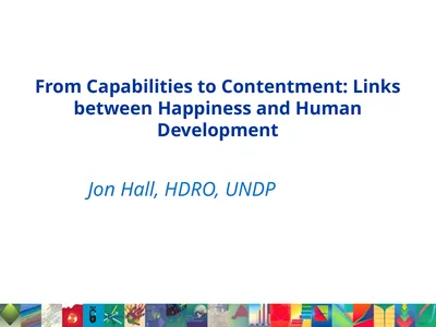 From Capabilities to Contentment: Links between