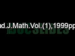 Canad.J.Math.Vol.(1),1999pp.176–224ValuesoftheDedekindEtaFunction