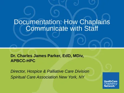 Documentation: How Chaplains Communicate with