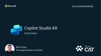 Copilot Studio Kit Overview