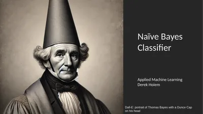 Naïve Bayes Classifier Applied Machine Learning