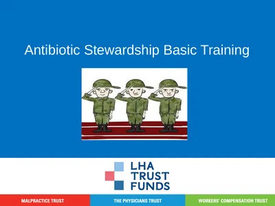 Antibiotic Stewardship Basic Training Objectives