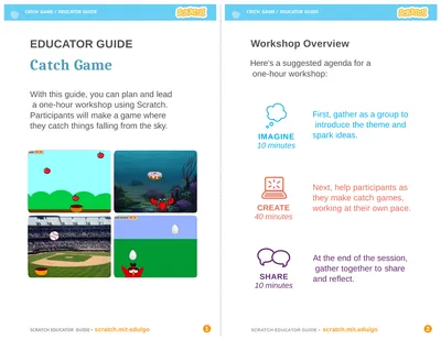 CATCH GAME / EDUCATOR GUIDE CATCH GAME / EDUCATOR