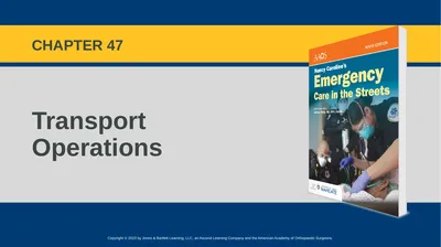 Transport Operations CHAPTER 47 Introduction