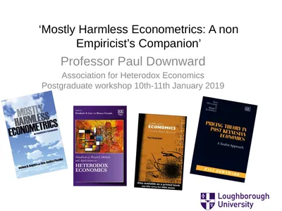 ‘Mostly Harmless Econometrics: A non Empiricist’s