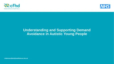 Understanding and Supporting Demand Avoidance in