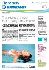 The secret of a pool that’s always impeccable.