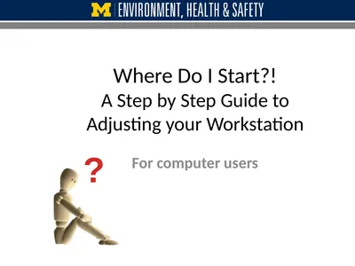 Where Do I Start?! A Step by Step Guide to