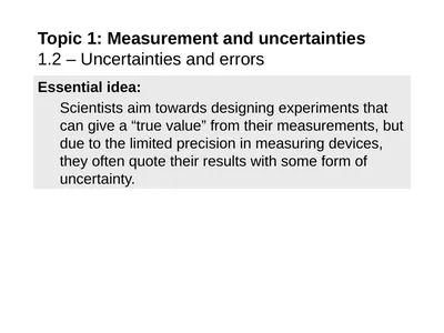 Essential idea: Scientists aim towards designing