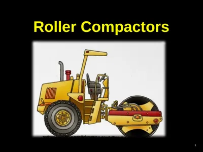 Roller Compactors 1 Description Roller compactors,
