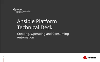 Creating, Operating and Consuming Automation