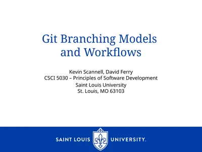 Git Branching Models and Workflows 1 Kevin