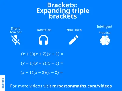 Brackets: Expanding triple brackets For more