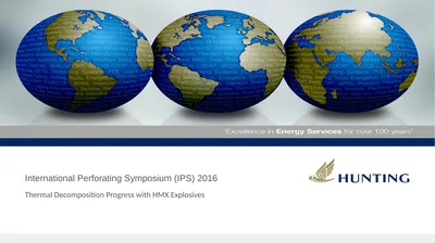 International Perforating Symposium (IPS) 2016