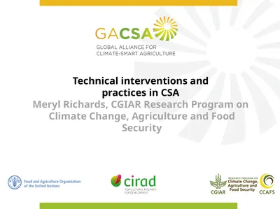 Technical interventions and practices in CSA Meryl