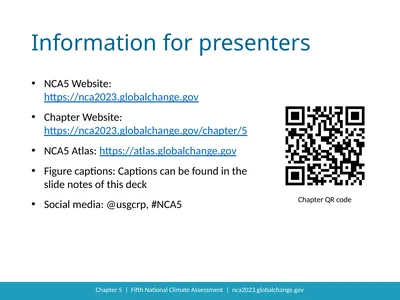 NCA5 Website: https://nca2023.globalchange.gov