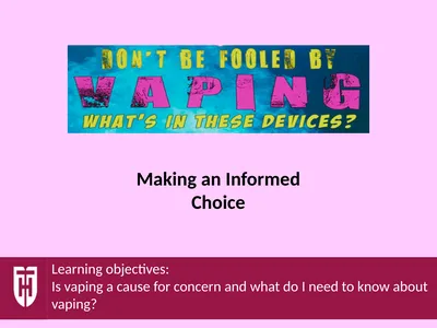 Making an Informed Choice How does this assembly