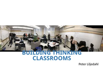 building thinking classrooms Peter Liljedahl