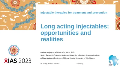 Long acting injectables: opportunities and