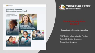 Parent Learning Series: Session 1 Topics Covered