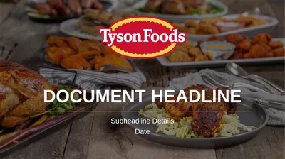 DOCUMENT HEADLINE Subheadline Details Date PAGE