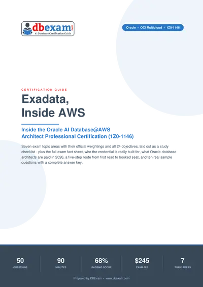 1Z0-1146 Exam Certification Guide